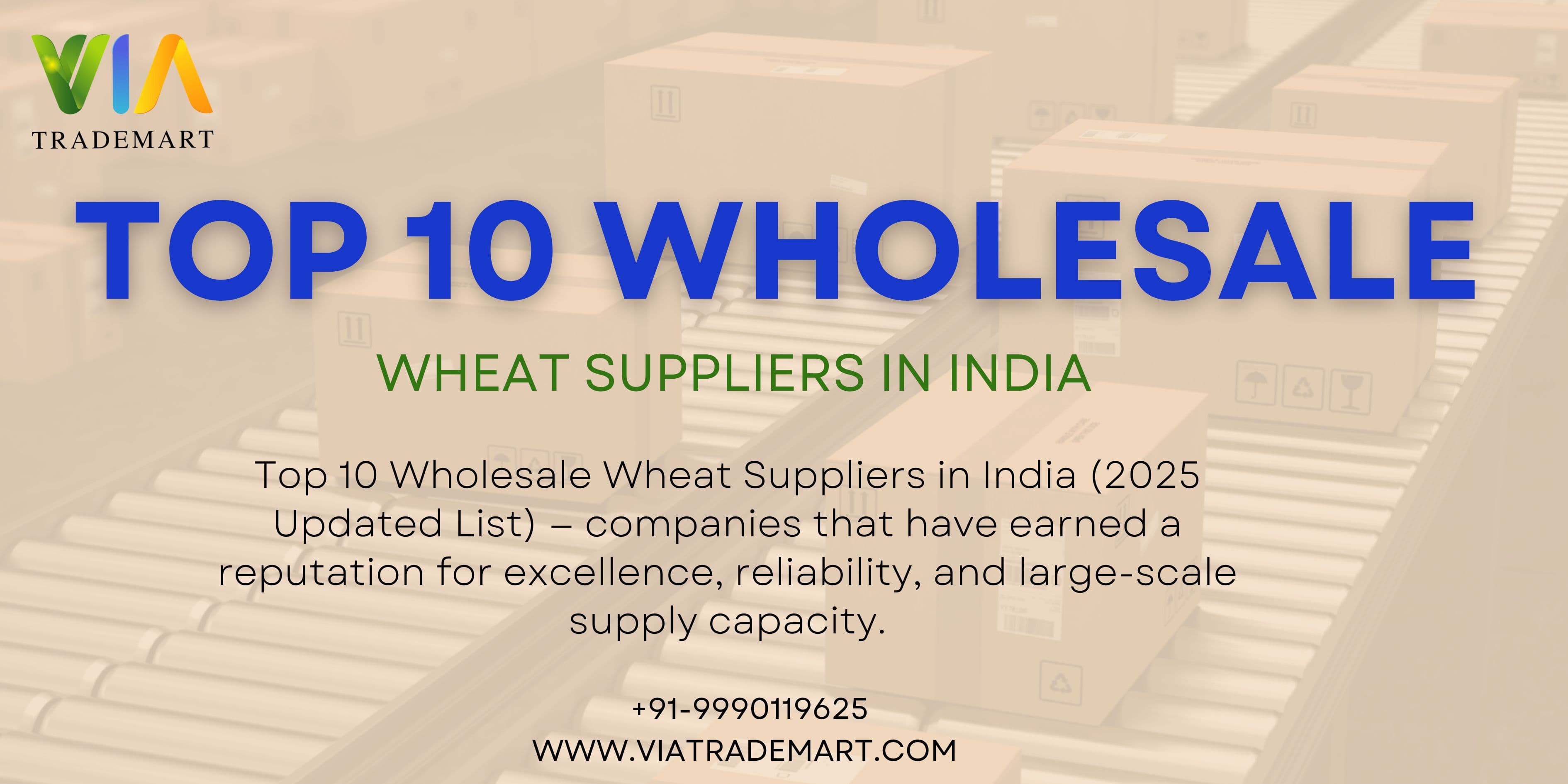Top 10 Wholesale Wheat Suppliers in India