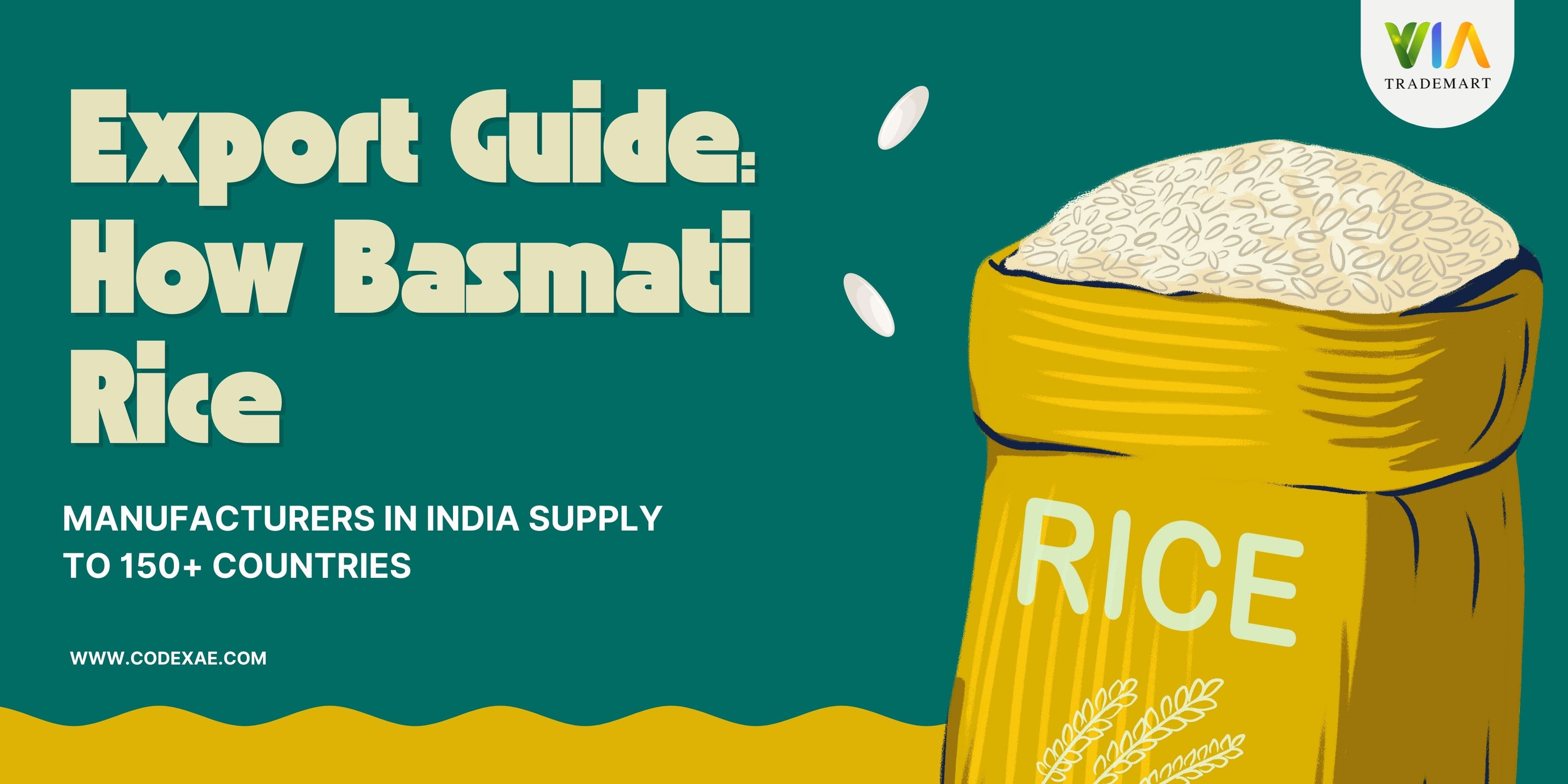 Export Guide: How Basmati Rice Manufacturers in India Supply to 150+ Countries
